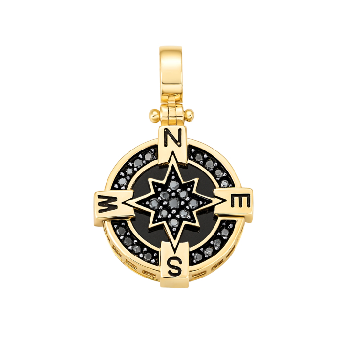 Золотая подвеска с фианитами. Артикул UG53/51/062/2