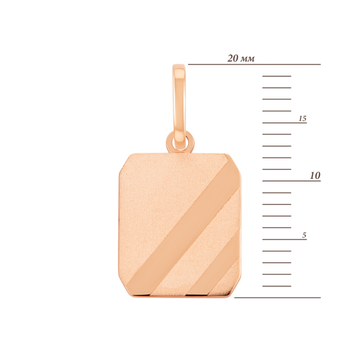 Золота підвіска. Артикул UG53/51/075