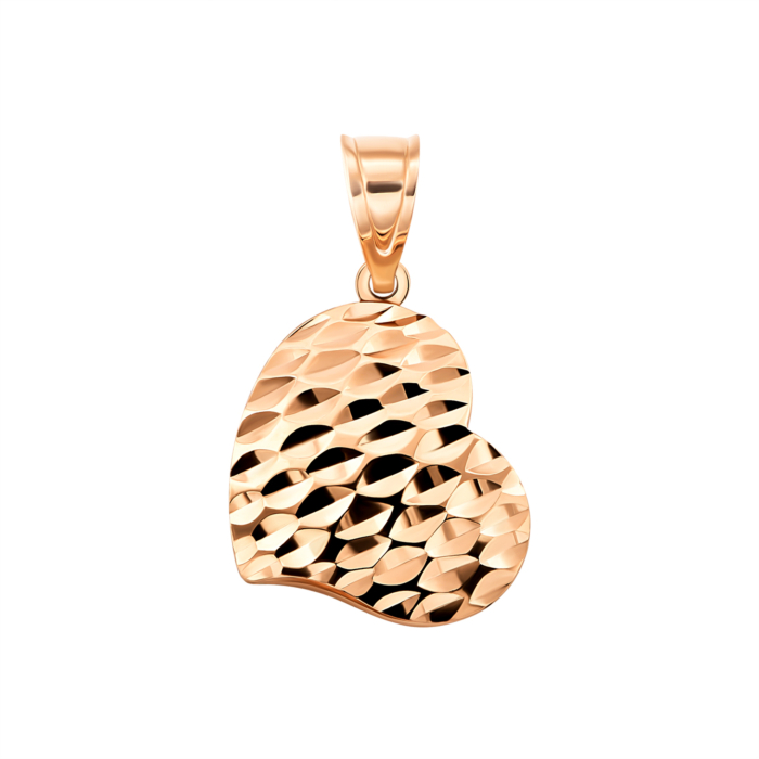 Золота підвіска Серце. Артикул UG53/51/095