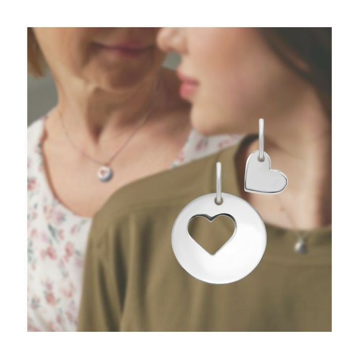 Золота парна підвіска Серця. Артикул UG5300039/02/00/0