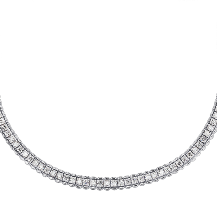 Браслет з білого золота з діамантами 3014/02/1/8155