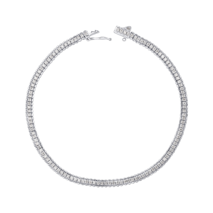 Золотой браслет с бриллиантами. Артикул 3029/02/1/8037