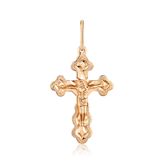 Золотой крестик. Артикул 30368/м