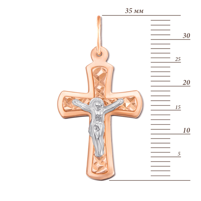 Золотий хрестик. Артикул 30387/1к