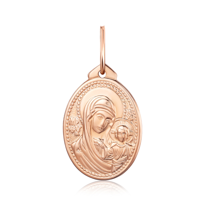 Золота підвіска-ладанка. Артикул 30428/6