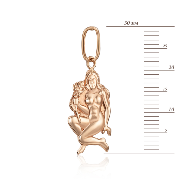 Золота підвіска Діва. Артикул 30509-6/01/0