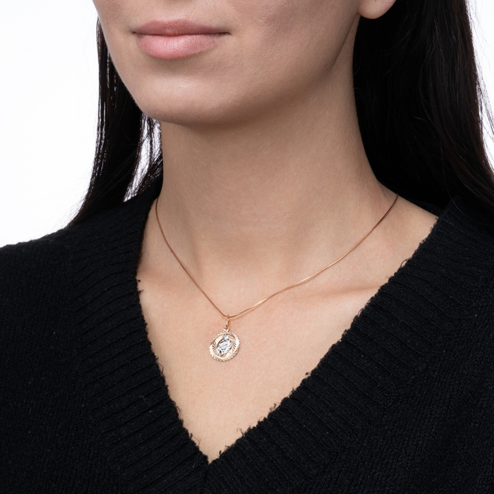 Золота підвіска