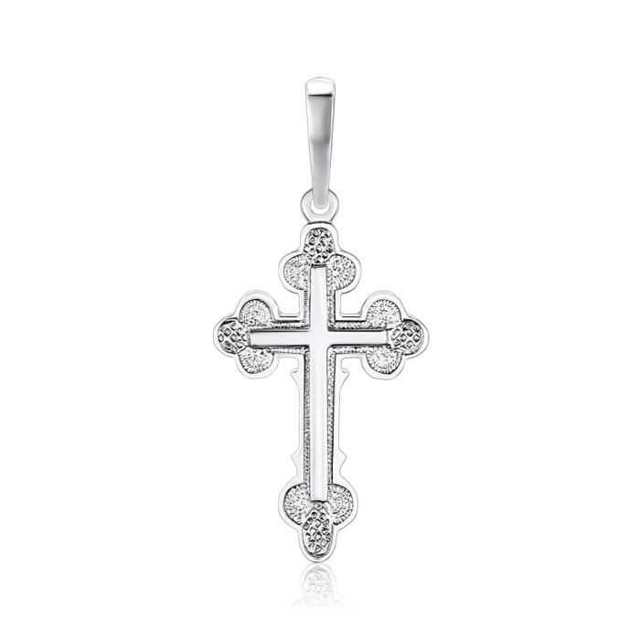 Серебряный крестик 3053р