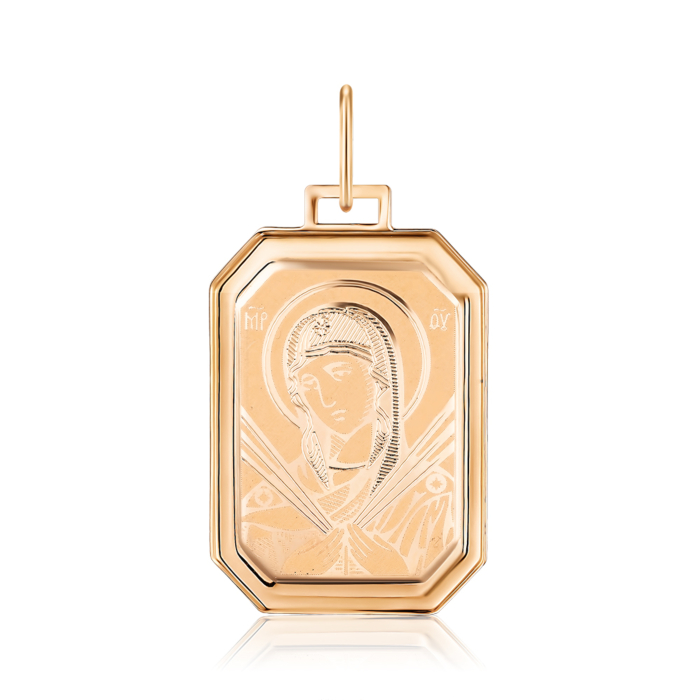 Золота підвіска-ладанка. Артикул 30550/11лгр