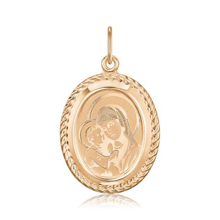 Золота підвіска-ладанка. Артикул 30569-3/01/0