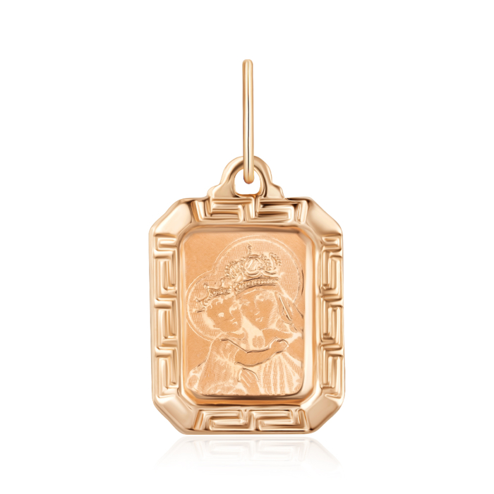 Ладанка з червоного золота 30576/10лгр