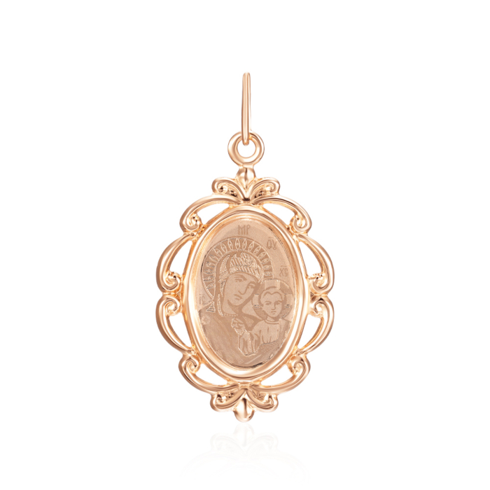 Золота підвіска-ладанка. Артикул 30579-12/01/0