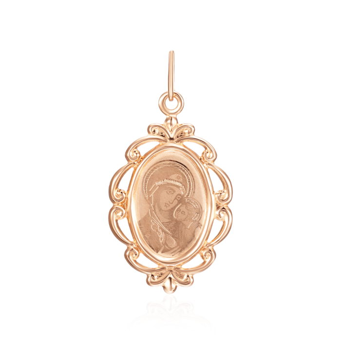 Золота підвіска-ладанка. Артикул 30579-6/01/0