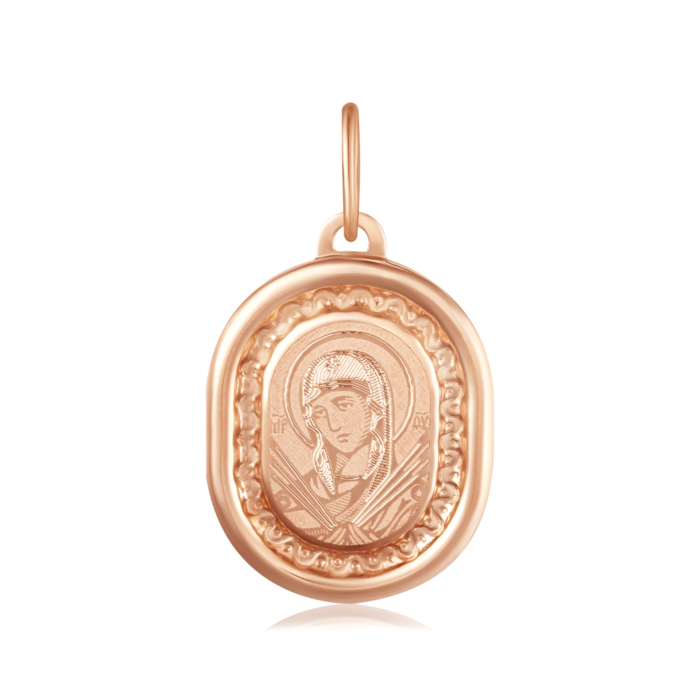 Золота підвіска-ладанка. Артикул 30593-11/01/0