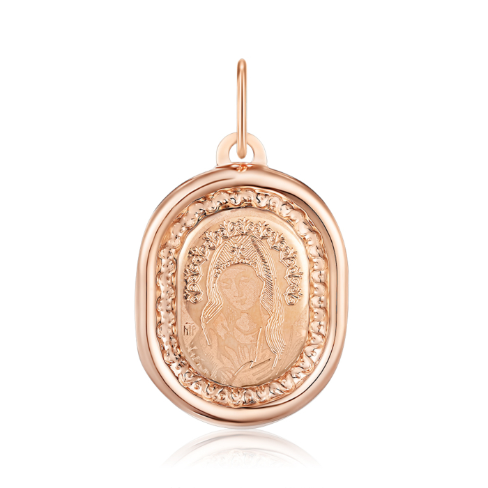 Золота підвіска-ладанка. Артикул 30593/20лгр