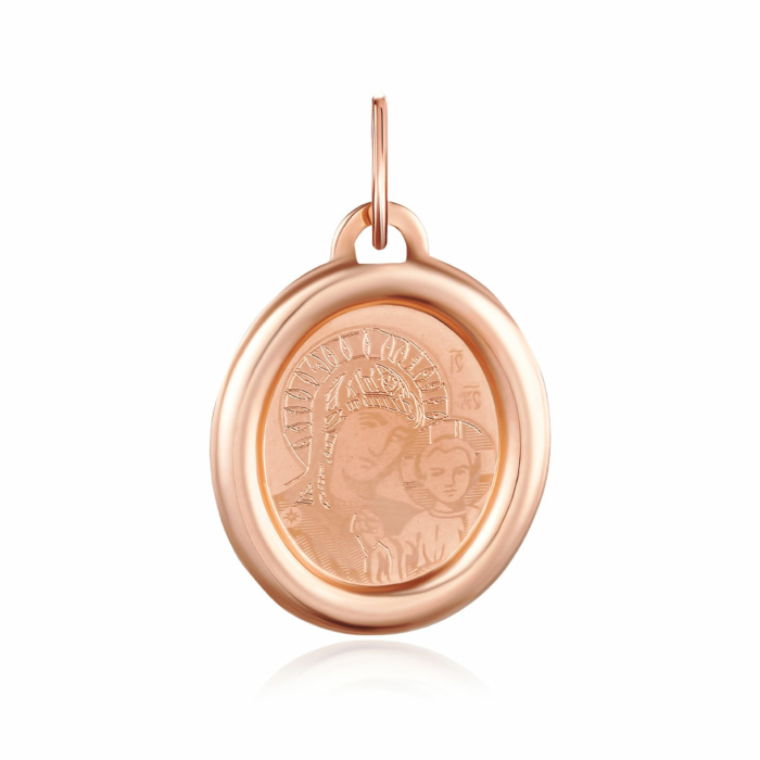 Золота підвіска-ладанка. Артикул 30595/6лгр