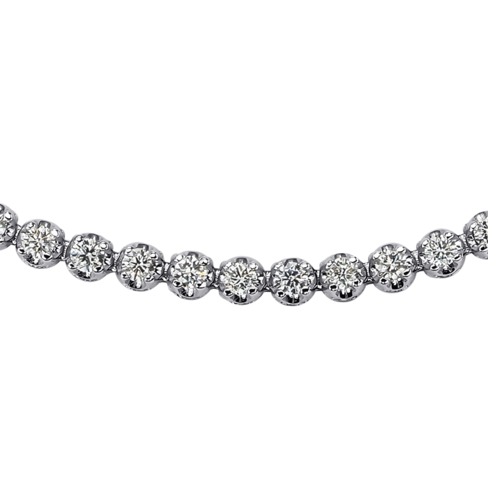 Золотий браслет з діамантами. Артикул 3060/02/1/11988