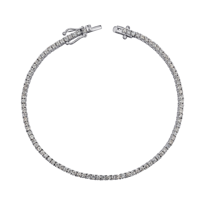 Золотий браслет з діамантами 3061/02/1/9022