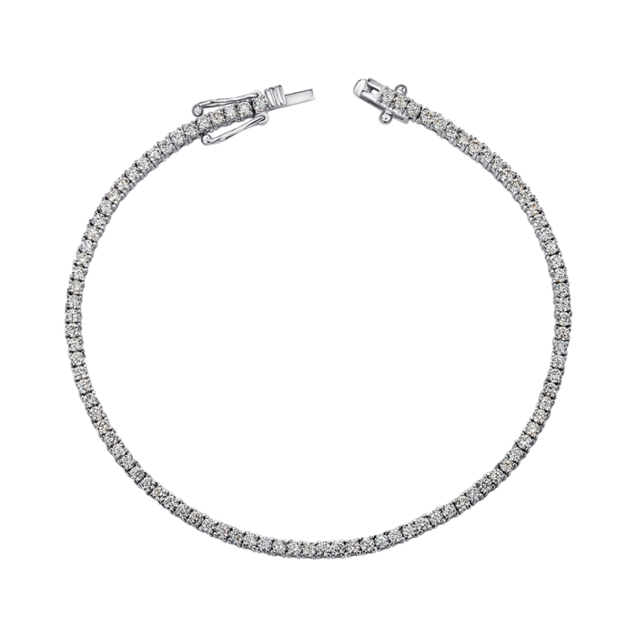 Золотий браслет з діамантами 3065/02/1/9022