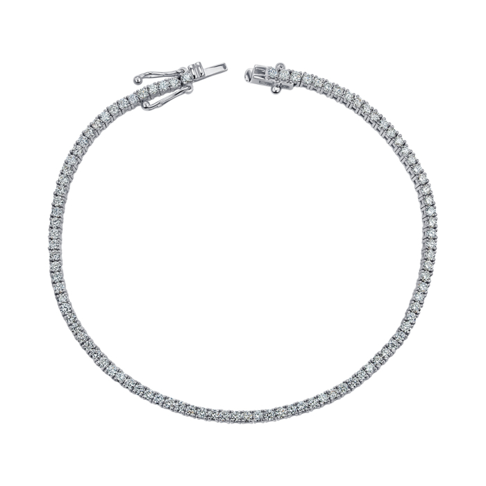 Золотий браслет з діамантами. Артикул 3069/02/1/9022