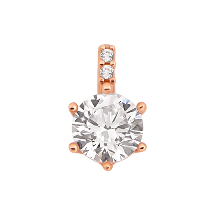 Золота підвіска з фіанітами. Артикул UG53101022901