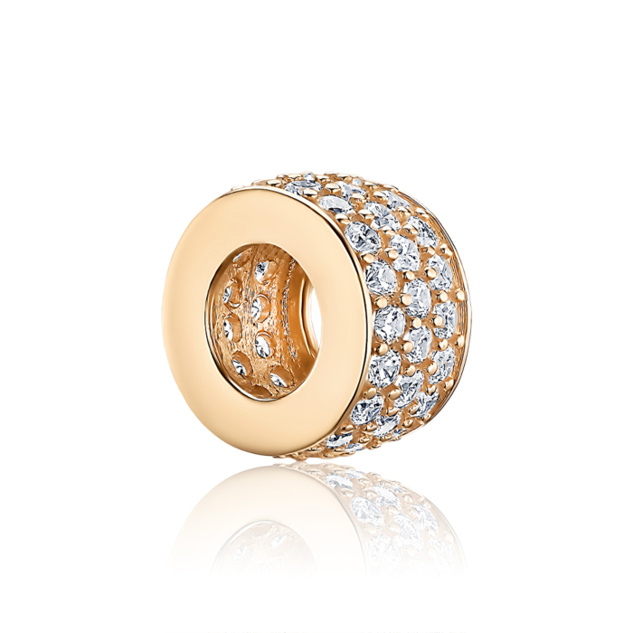 Золота підвіска з фіанітами 3103951101