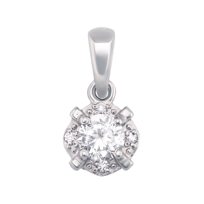 Золота підвіска з фіанітами. Артикул 31130/б кс