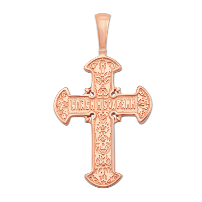 Золотой крестик. Распятие Христа. Артикул 31187/1