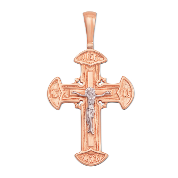 Золотий хрестик. Розп'яття Христове. Артикул 31187/1