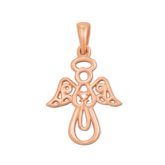 Золота підвіска «Янгол». Артикул 31248