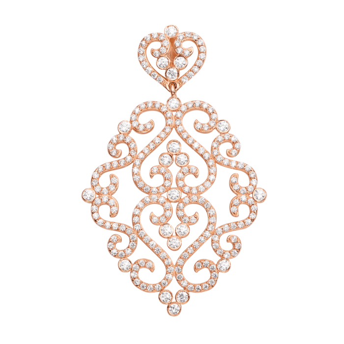 Золота підвіска з фіанітами. Артикул 31299