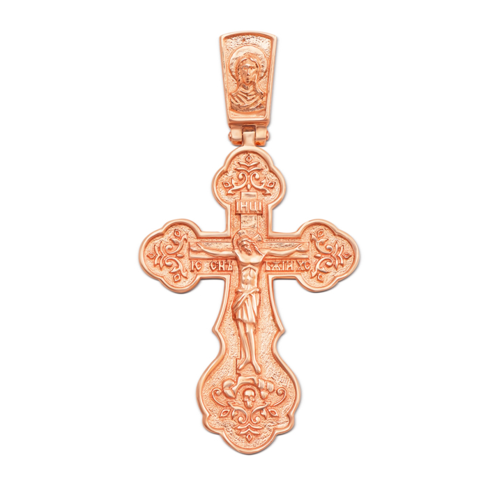 Золотий хрестик. Розп'яття Христове. Артикул 31335
