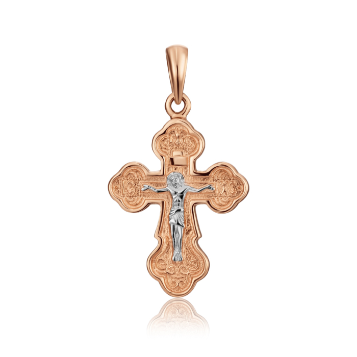 Золотий хрестик. Розп'яття Христове. Артикул 31340/1