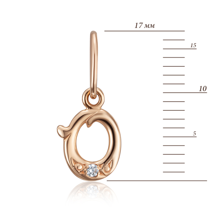 Золота підвіска