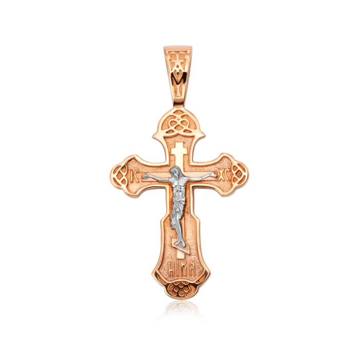 Золотий хрестик. Розп'яття Христове. Артикул 31362/1