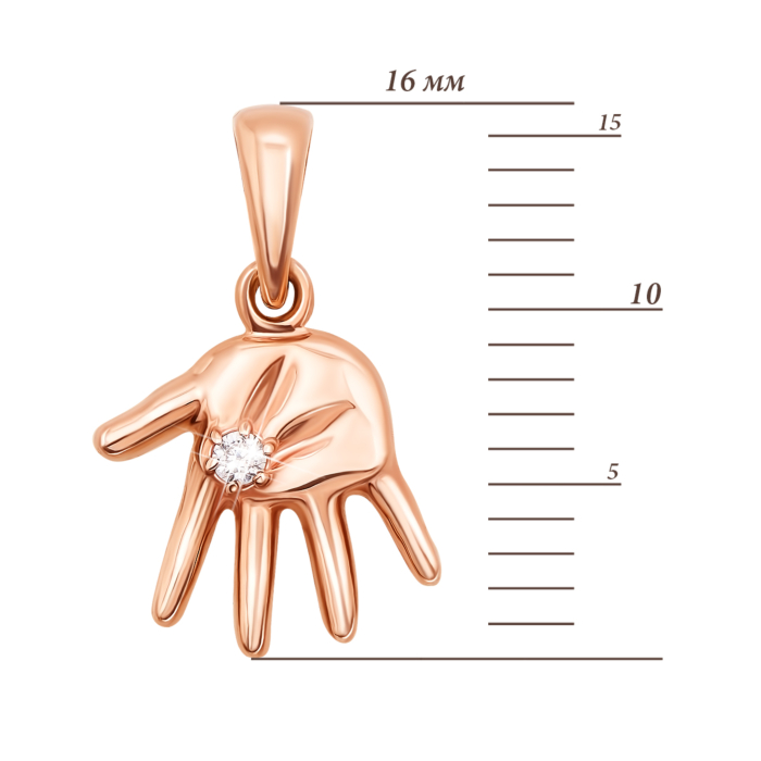 Золота підвіска