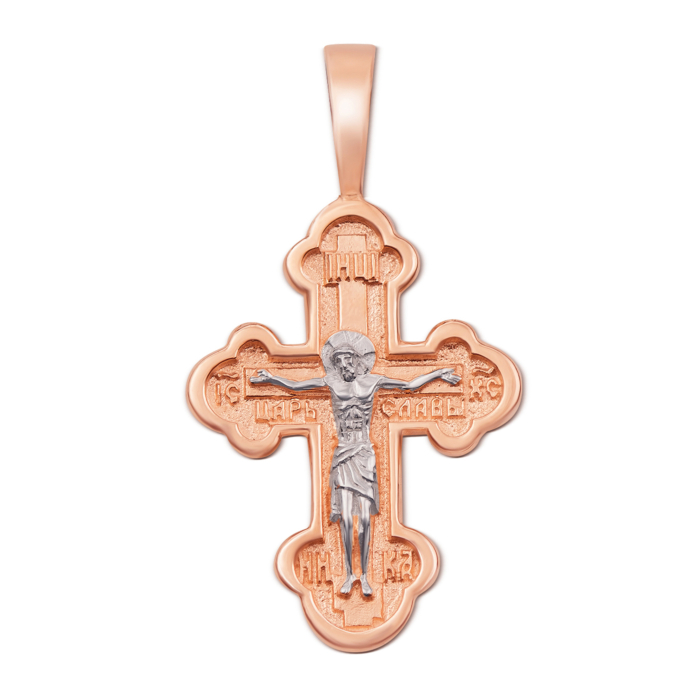Золотой крестик. Распятие Христа. Артикул 31386/1