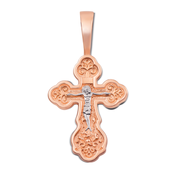 Золотий хрестик. Розп'яття Христове. Артикул 31387/1