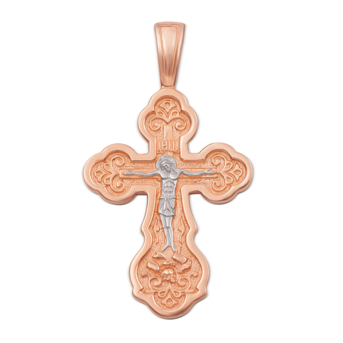 Золотой крестик. Распятие Христа. Артикул 31392/1