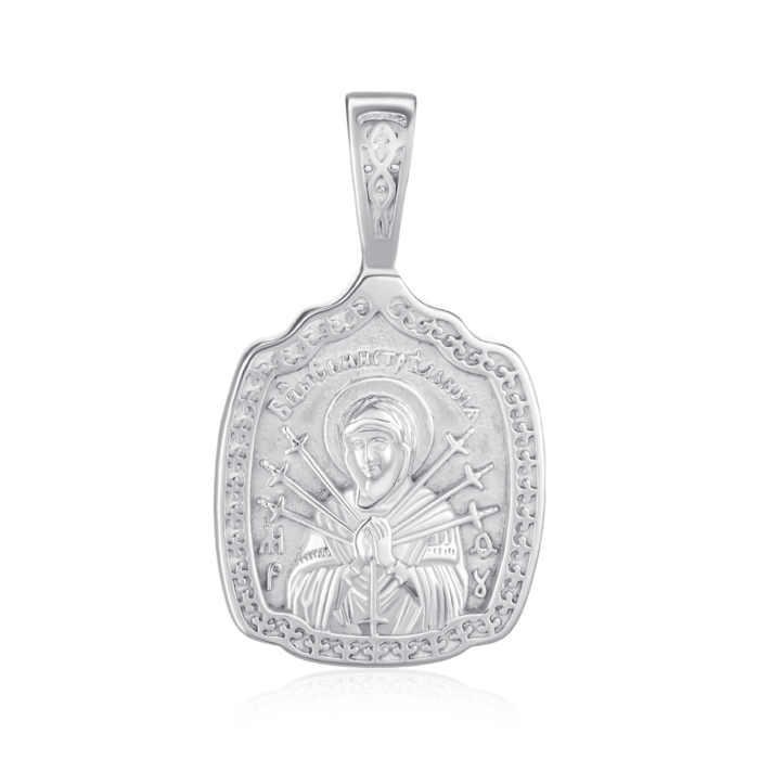 Срібна підвіска-ладанка. Артикул c31402