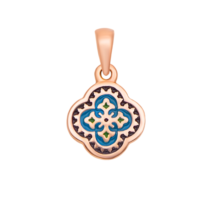 Золота підвіска «Трилисник». Артикул 31508