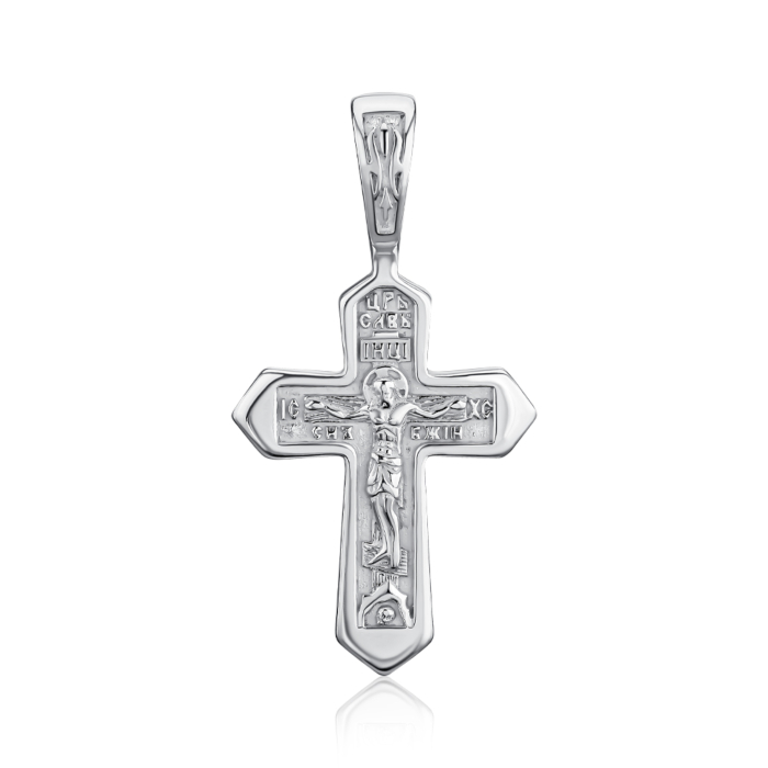Срібний хрестик с31552