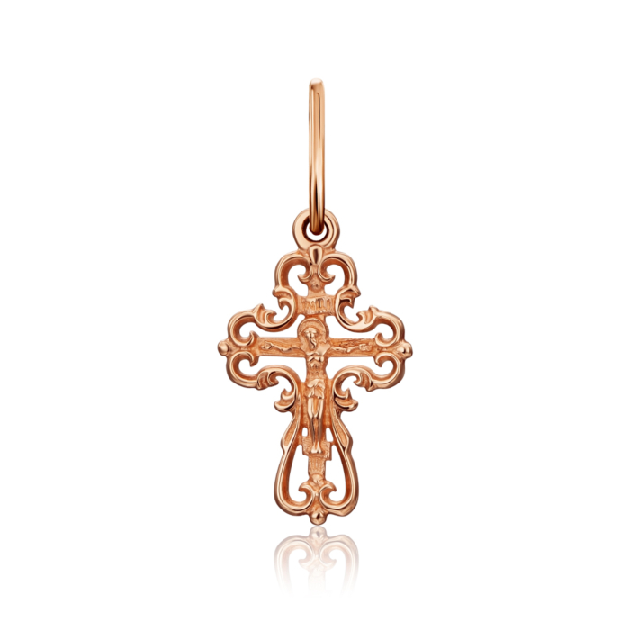 Золотий хрестик. Розп'яття Христове. Артикул 31566/01/0 (31566)
