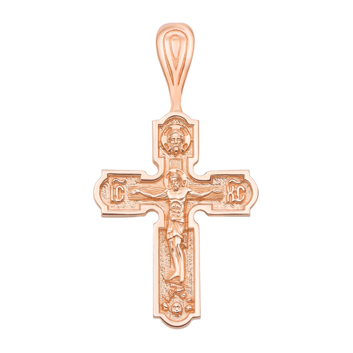 Золотий хрестик. Розп'яття Христове. Артикул 31574