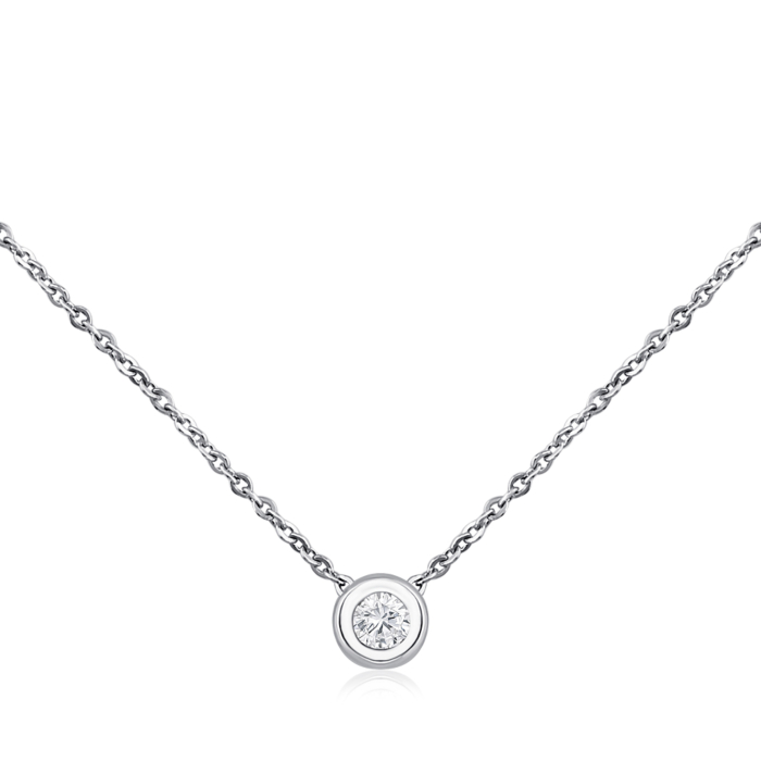 Золоте кольє з фіанітом Tesori 31652/66024-3/02/1/4035