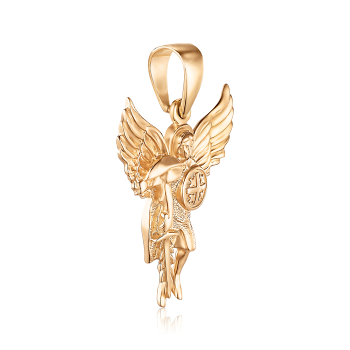 Золота підвіска без вставки. Артикул 31706/01/0