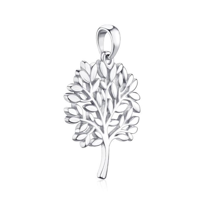 Серебряная подвеска без вставки. Артикул 31915/12/1