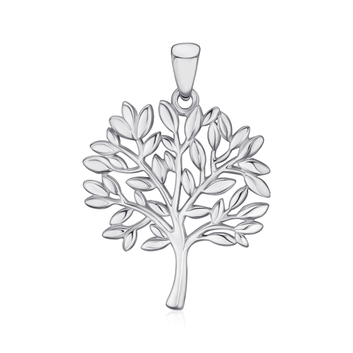 Серебряная подвеска без вставки. Артикул 31915/12/1