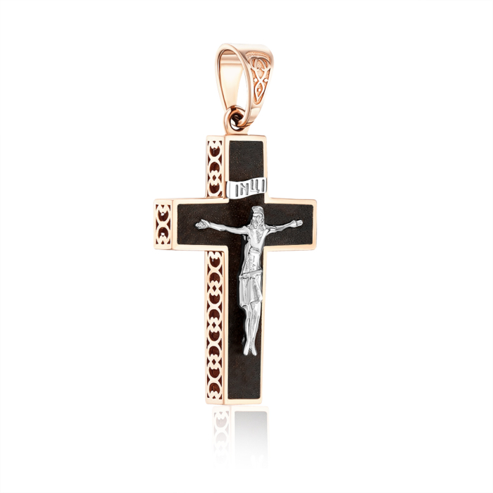 Дерев'яний хрестик. Розп'яття Христа. Артикул 31967/01/0