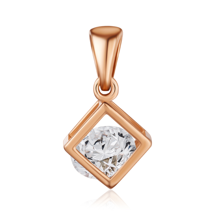 Золота підвіска. Артикул 32056/01/0/25